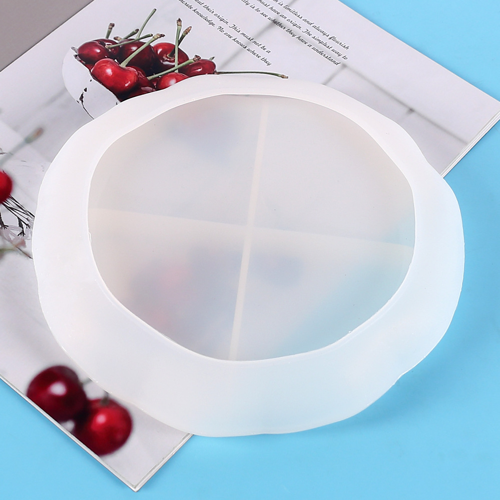 2:Non-standard round tray drop glue mold