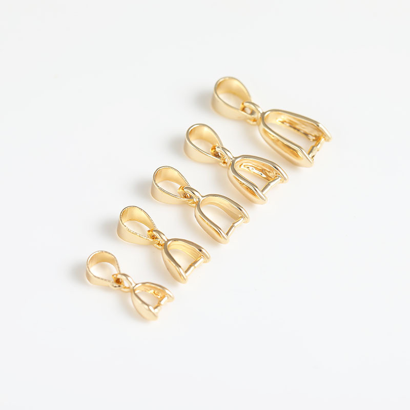 J 18K gold plated 13x5.3mm