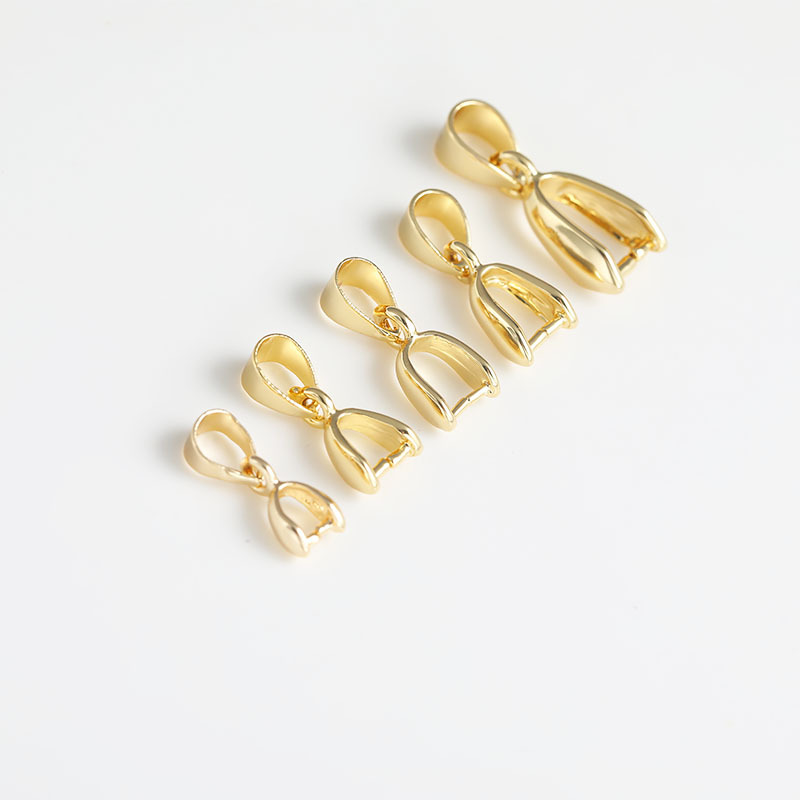 G 18K gold plated 17x6.8mm