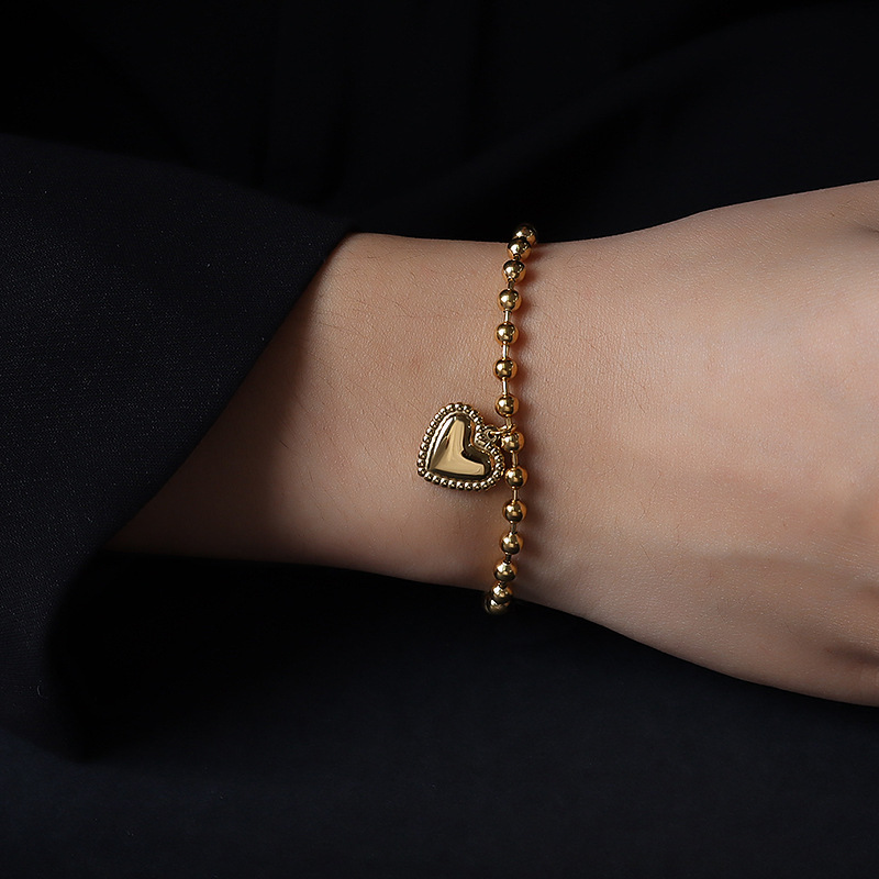 E173 Gold Bracelet 16+5cm