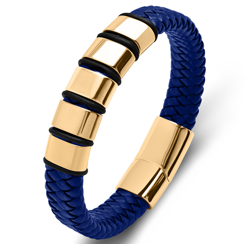 Blue Leather [Gold]
