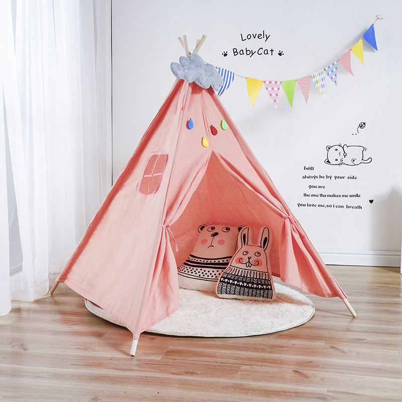 pink single tent