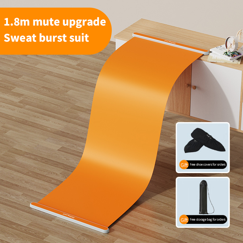 180*50cm orange gliding pad shoe cover storage bag