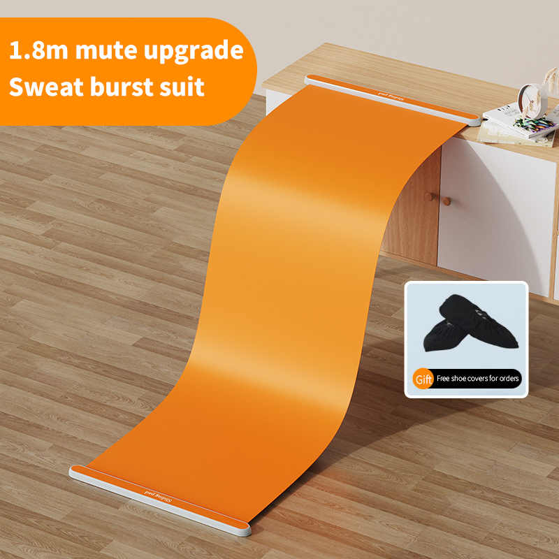 180*50cm orange gliding pad shoe cover