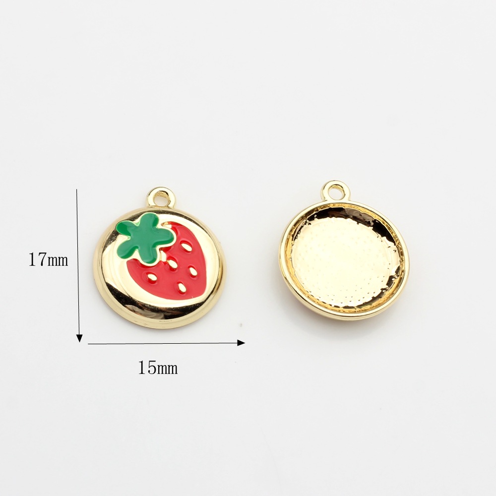 Round Strawberry - Gold