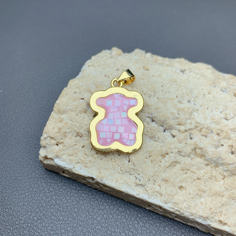 Pink Shell 16.8x23.5mm