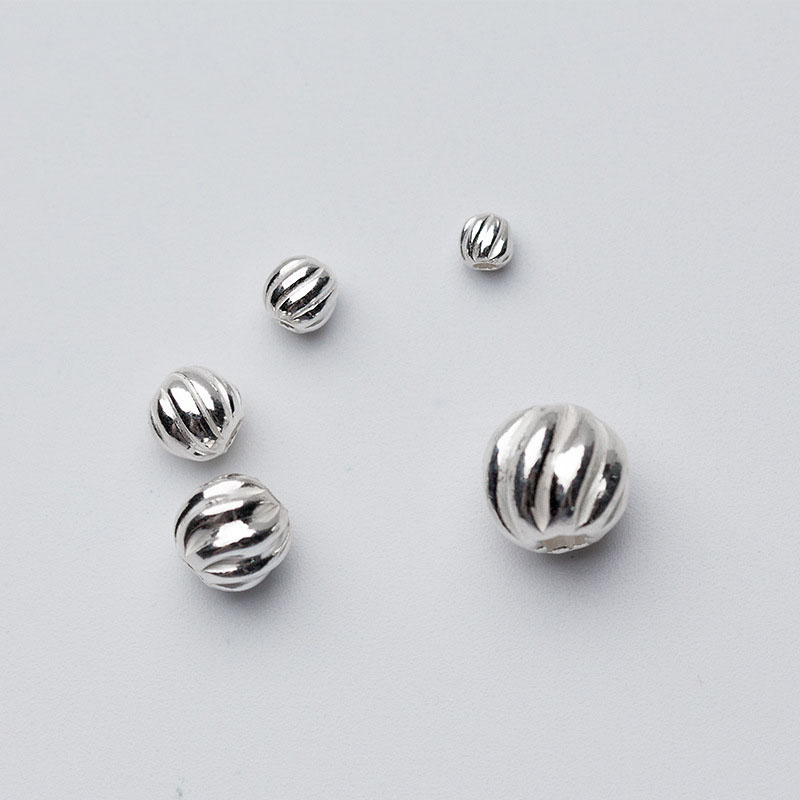 A silver 3mm, hole 1mm