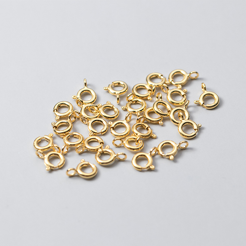 E gold color plated 5mm