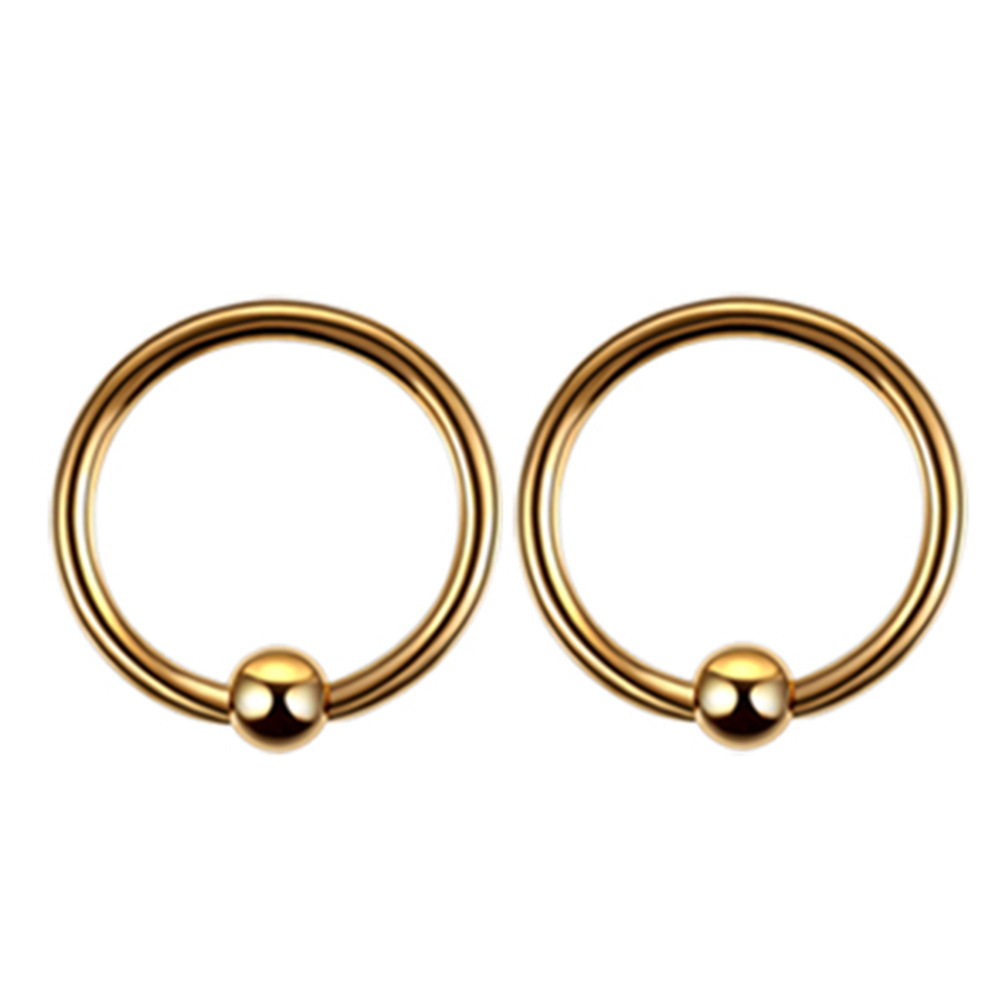 F real gold plated 12mm