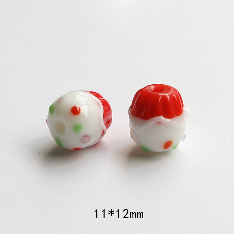 13:Red Dot Cake 11*12mm