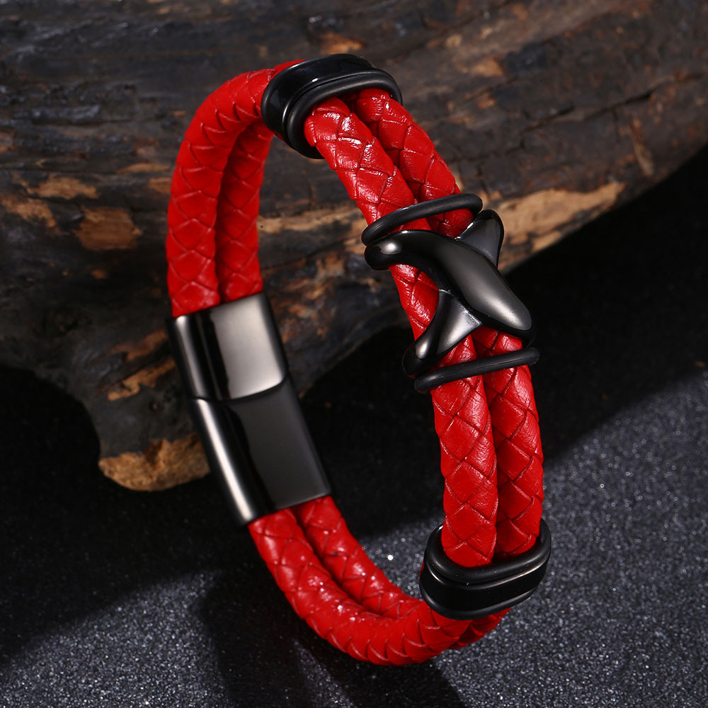 Red Leather [Black] 19.5cm