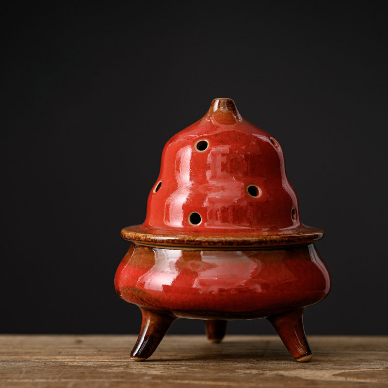3:Fulu incense burner [red] without gift box