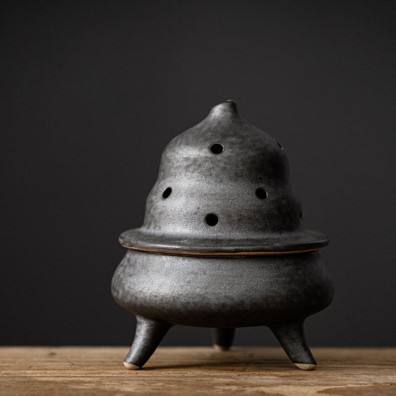 4:Fulu Incense Burner [Black] No Gift Box