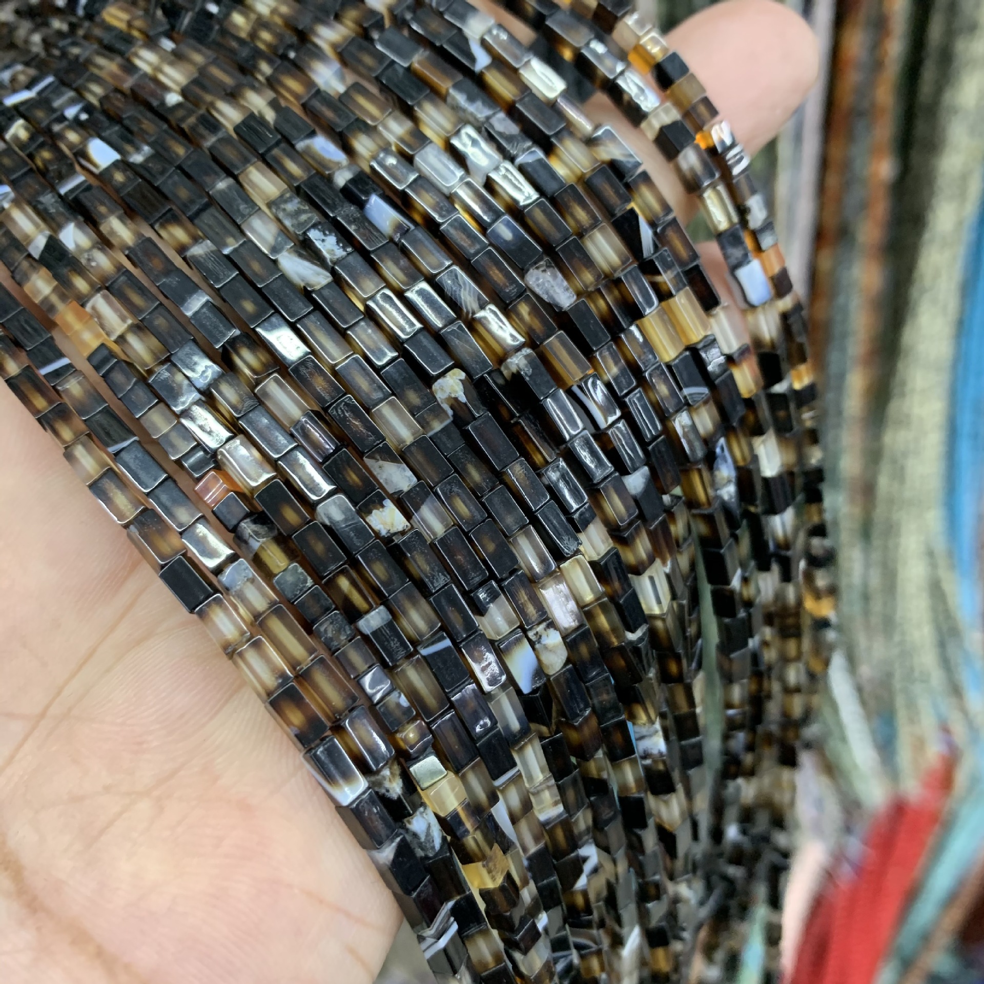 Black Speckle Agate