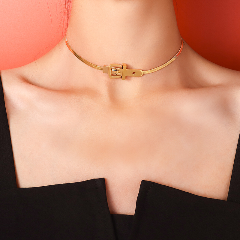 Gold Necklace 33+8cm