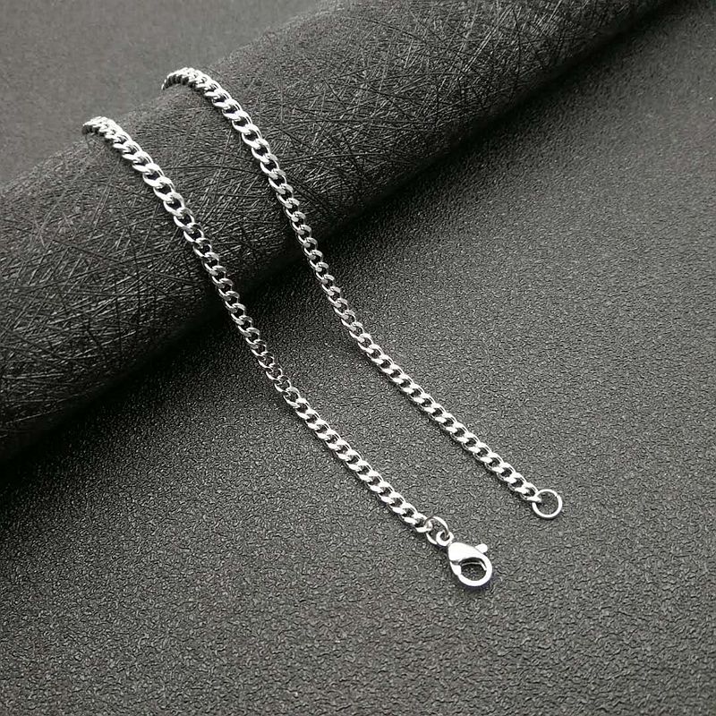 5:E necklace chain 3x500mm