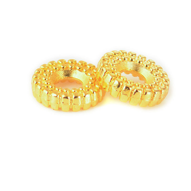 Gold about 6*2mm hole 2mm