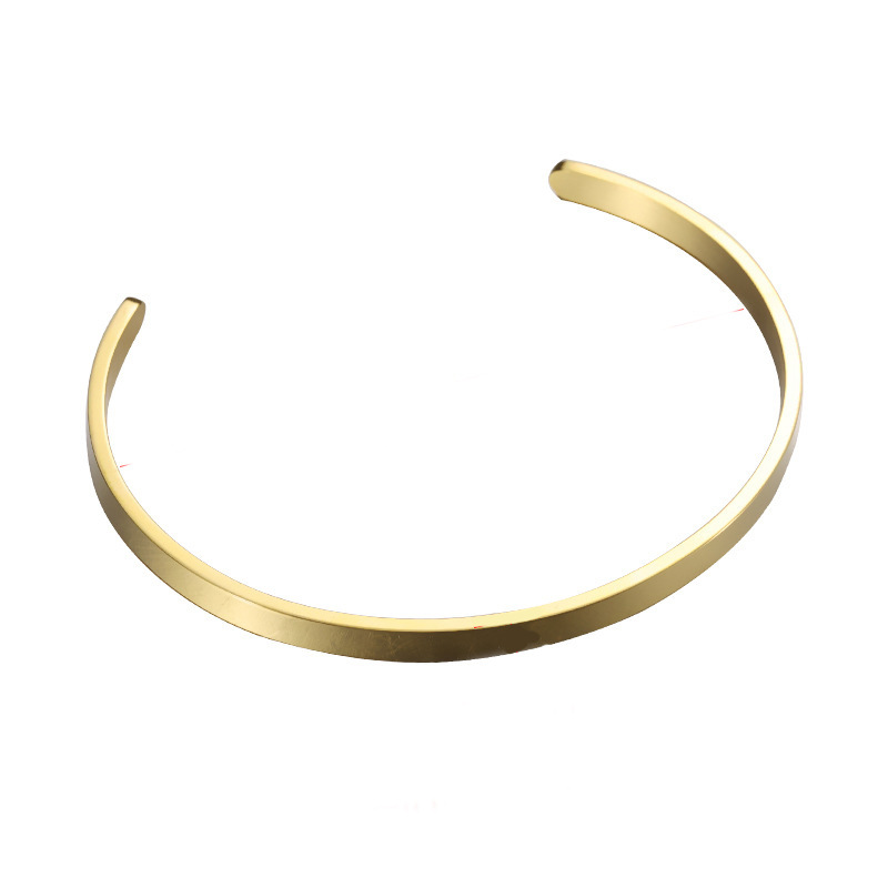 ALAD610-glossy bracelet gold