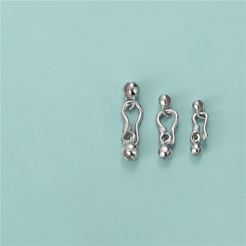 H real platinum plated  6.4x23mm