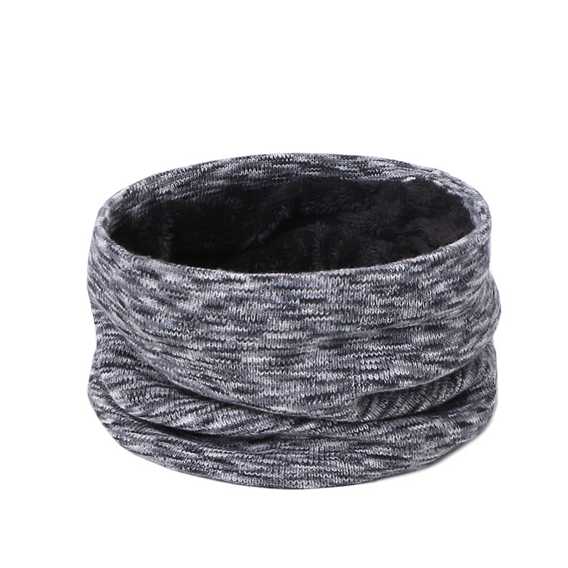 grey scarf