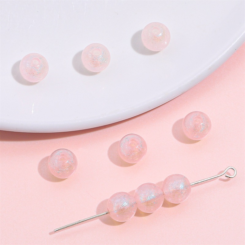 Light pink 6mm aperture about 1mm 20g/pack about 1