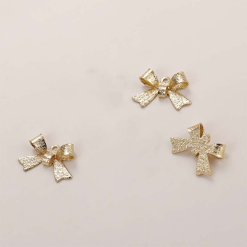 5# Flash Sand Butterfly Gold Plated 11x16mm