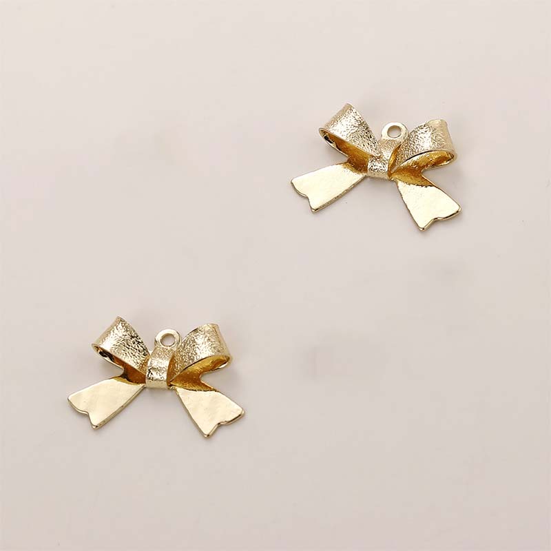 7# Flash Sand Butterfly Gold Plated 14x21mm