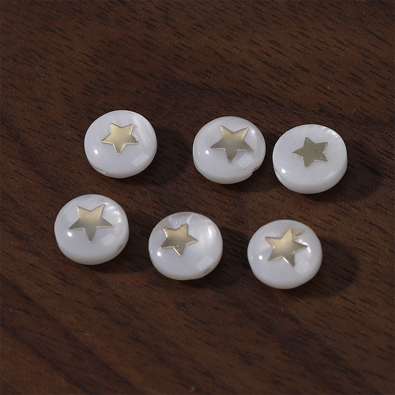 5# White shell star