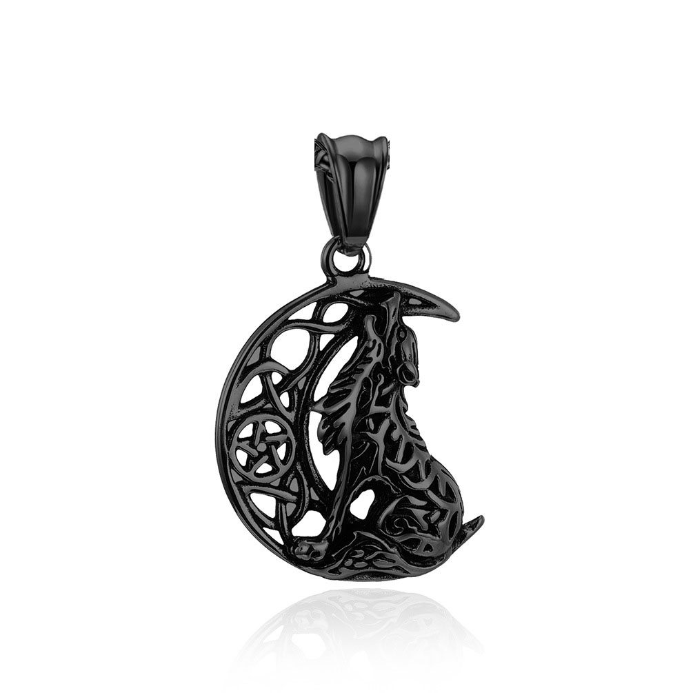 Black Single Pendant