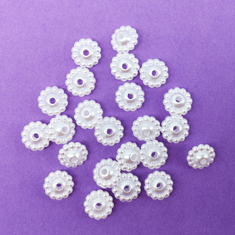 Round flower (9mm hole about 2mm)