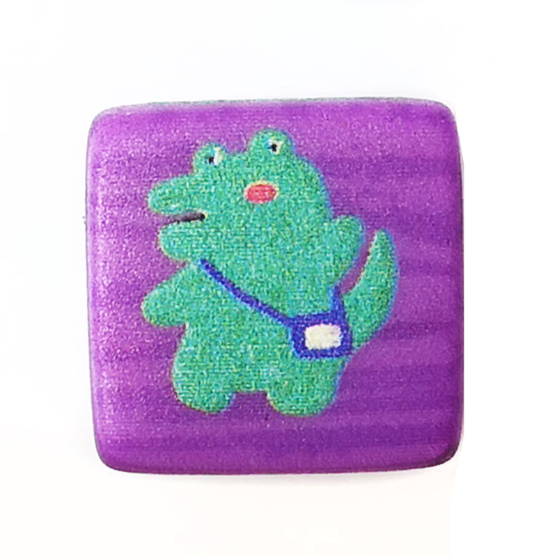 6:dark purple crocodile