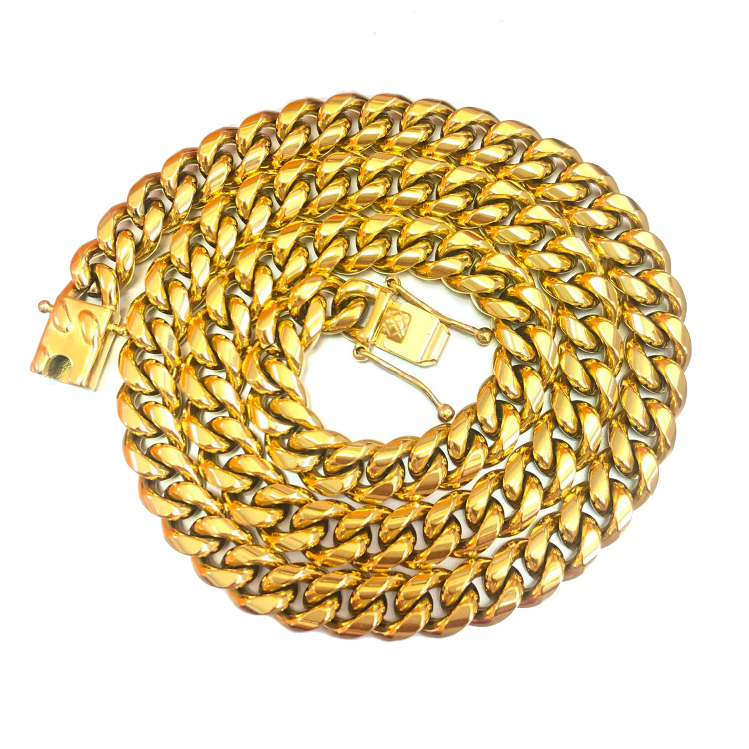 Necklace Gold 10mm*60cm
