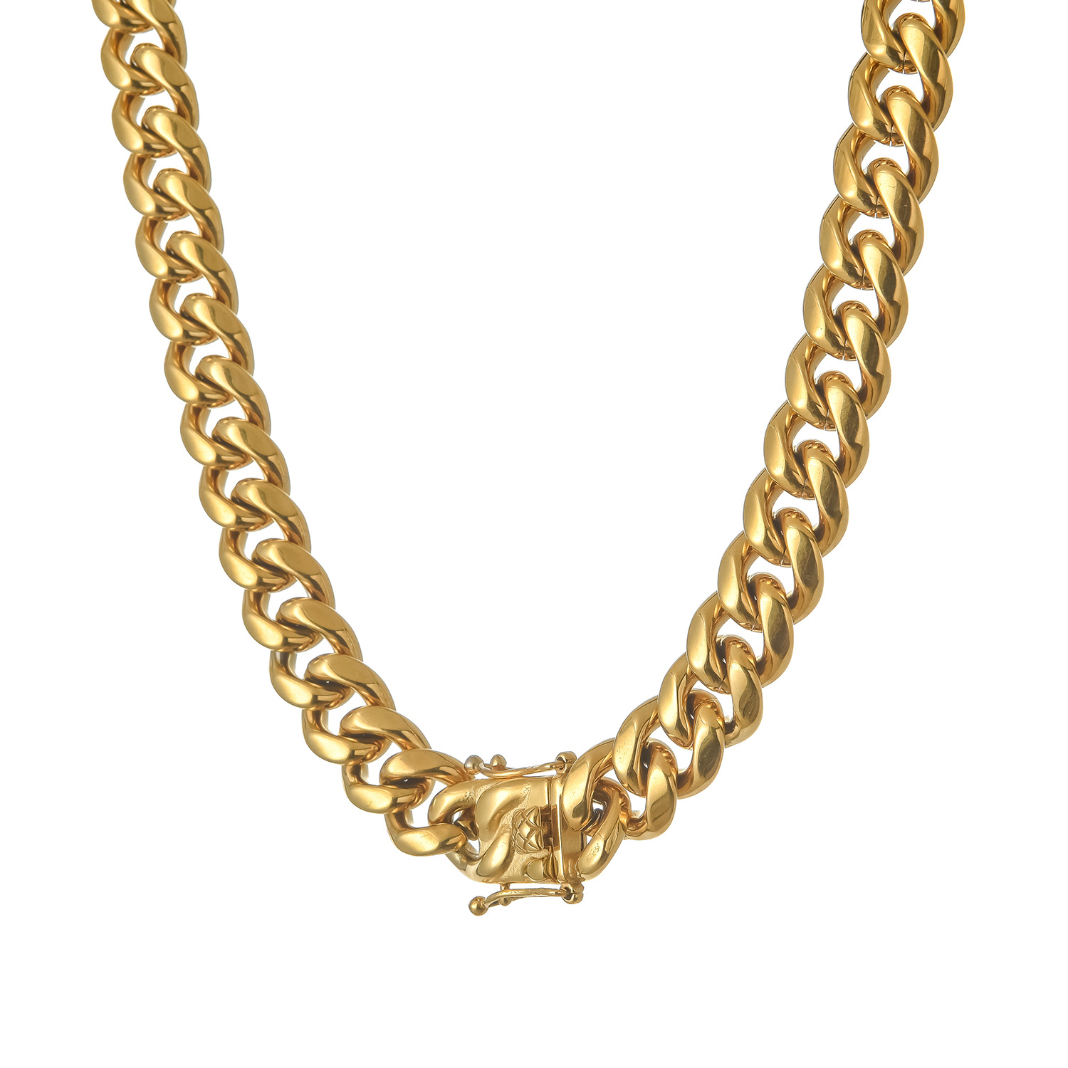 3:Necklace Gold 14mm*60cm