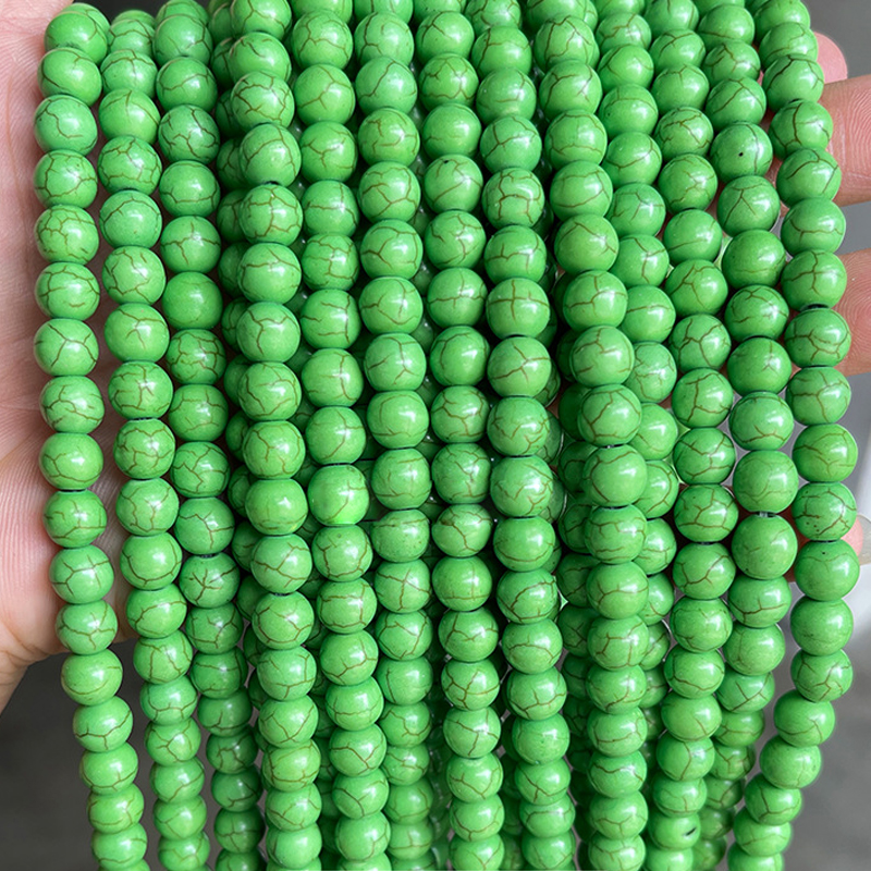 green 4mm about 90 pcs