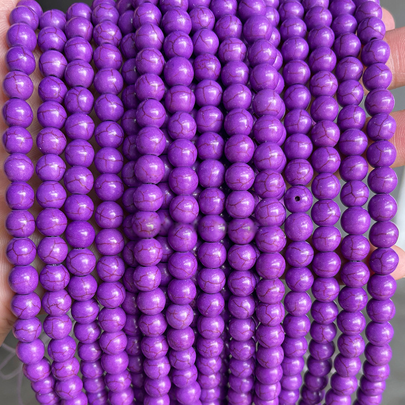 purple 4mm about 90 pcs