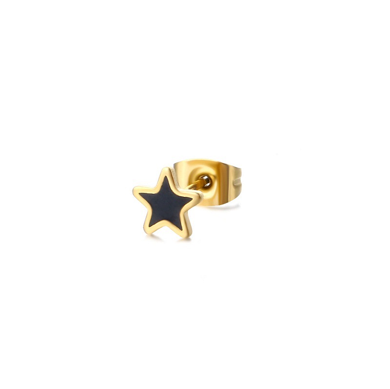 golden five-pointed star