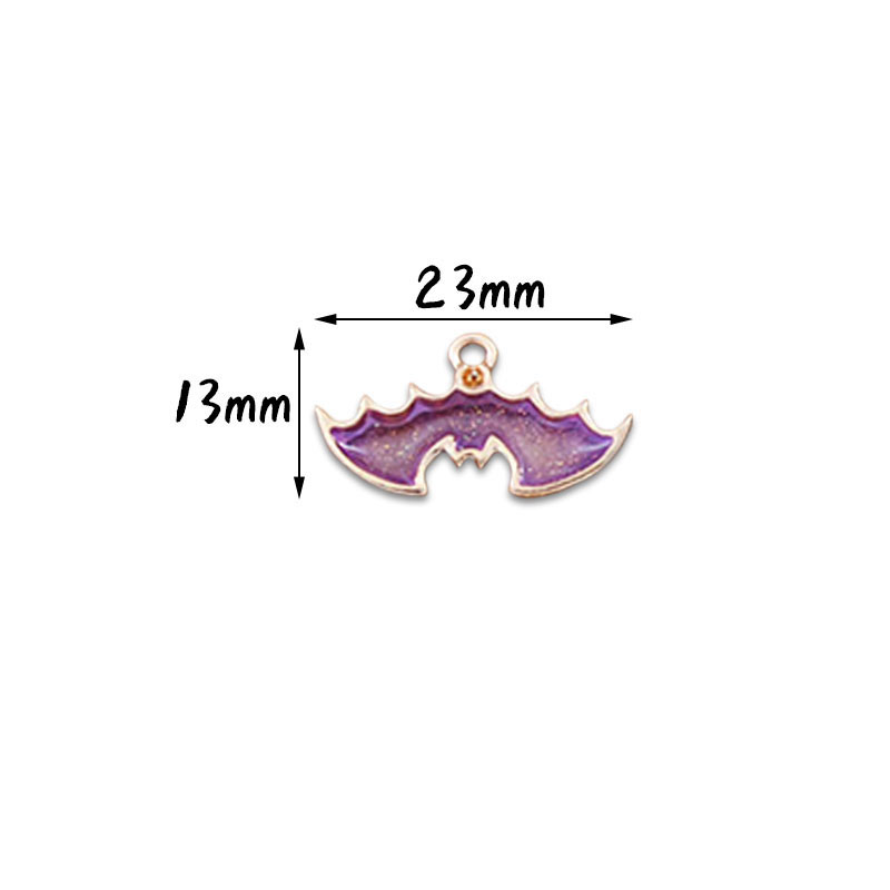 4:Bat (Purple) 13*23mm