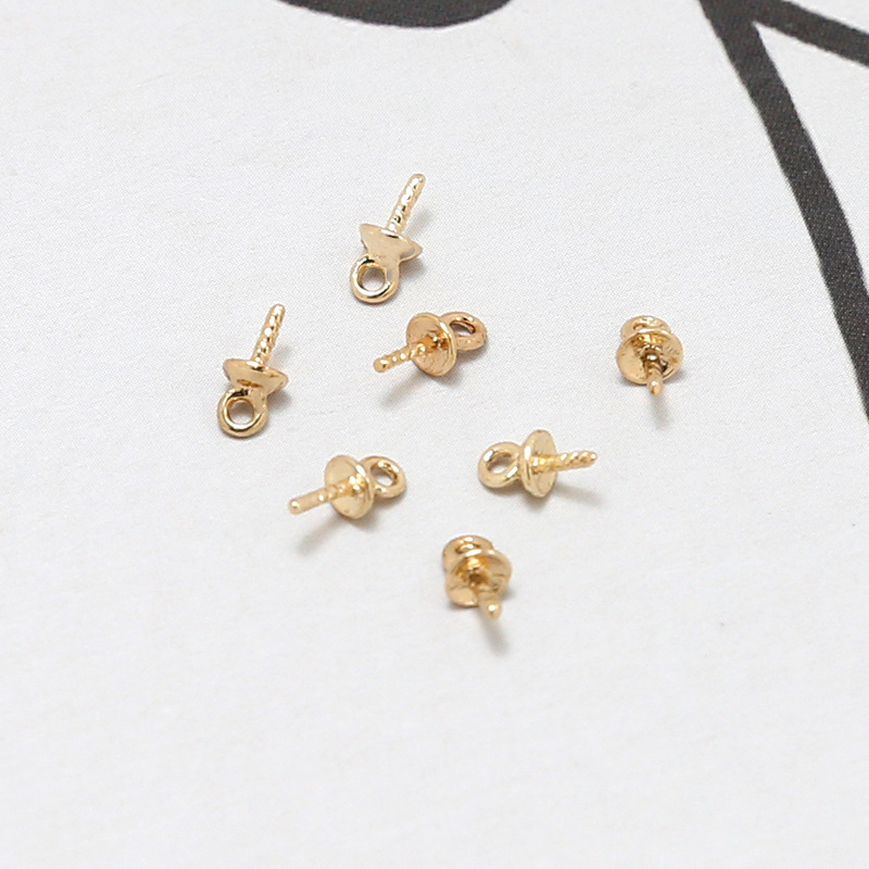 13# Small Round Gold 3x3mm