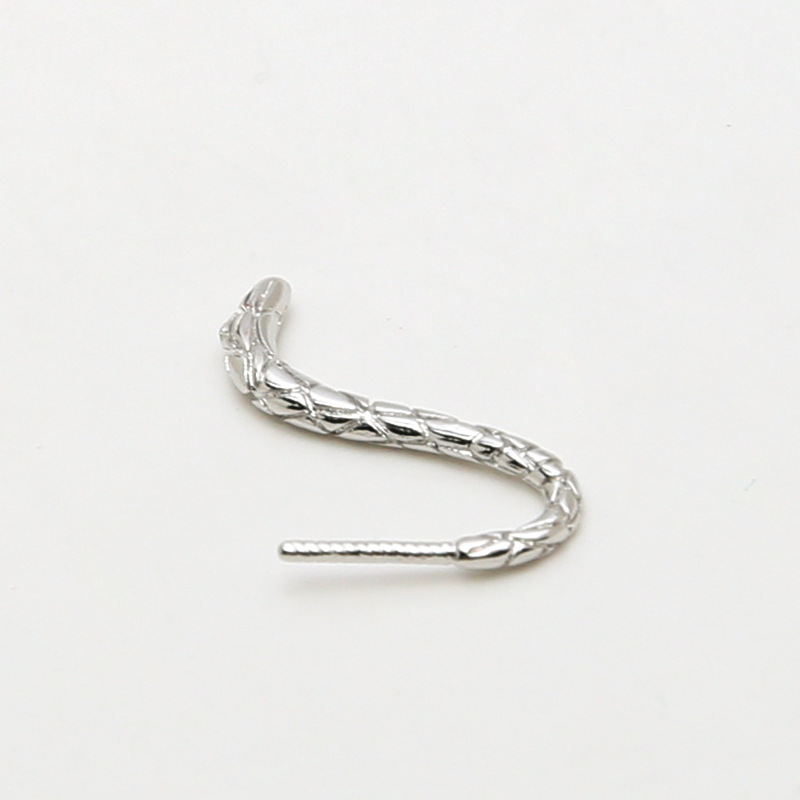 8:8# tail white gold 1 2x17mm