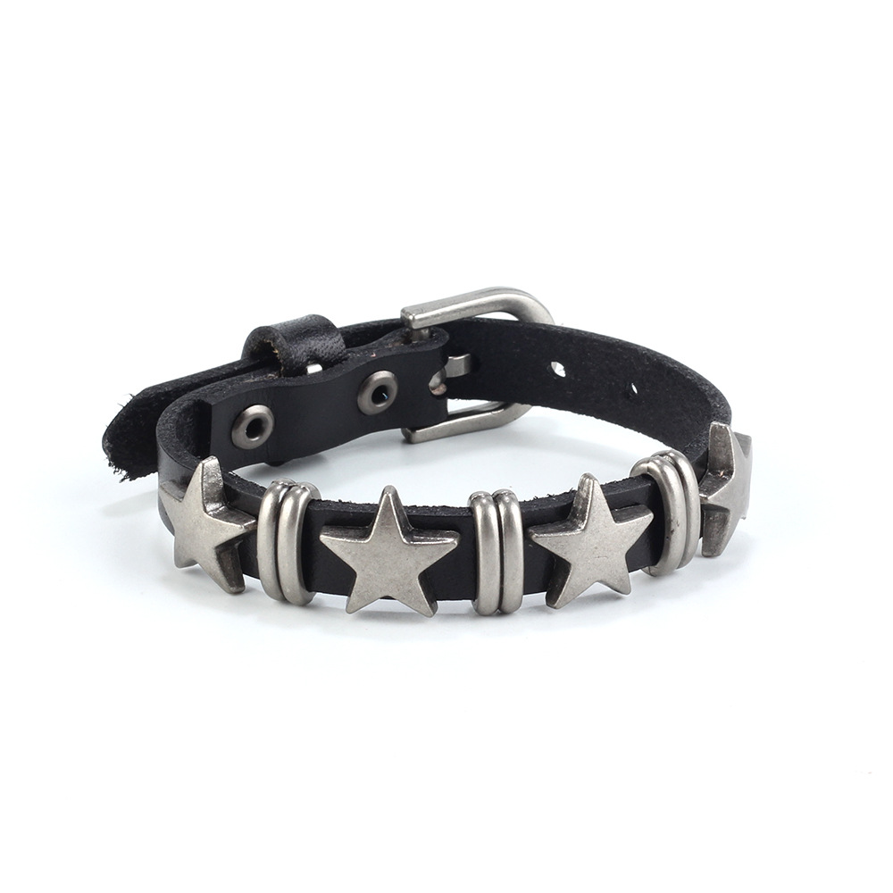 3:star bracelet black