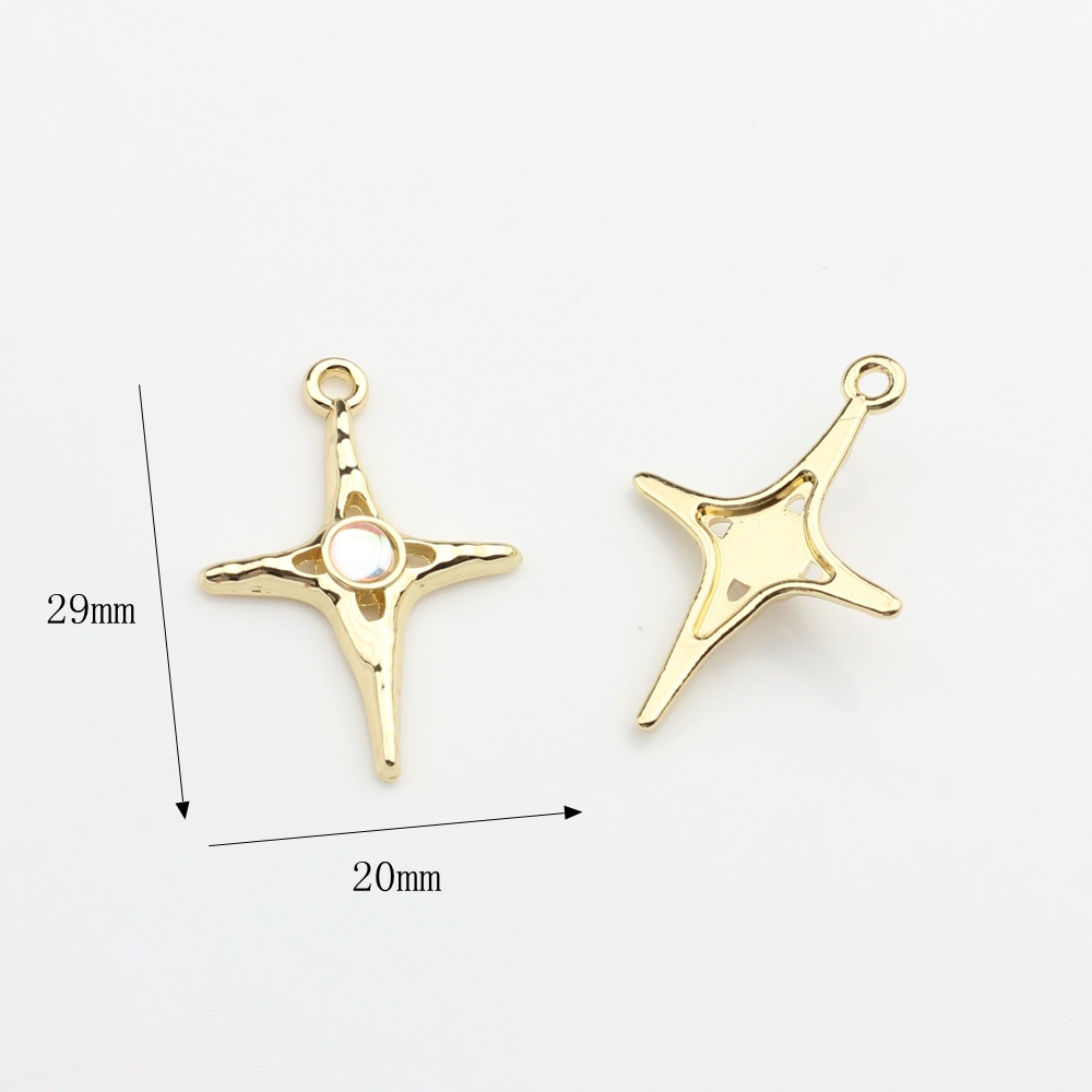 Star AB Color-Gold 20x29mm