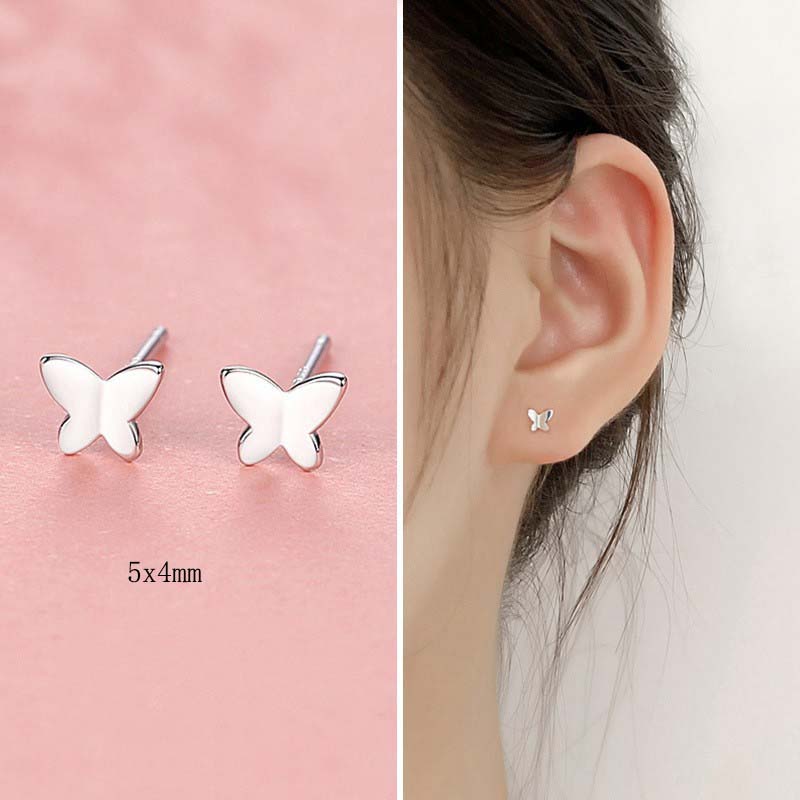 6:Butterfly Stud Earrings