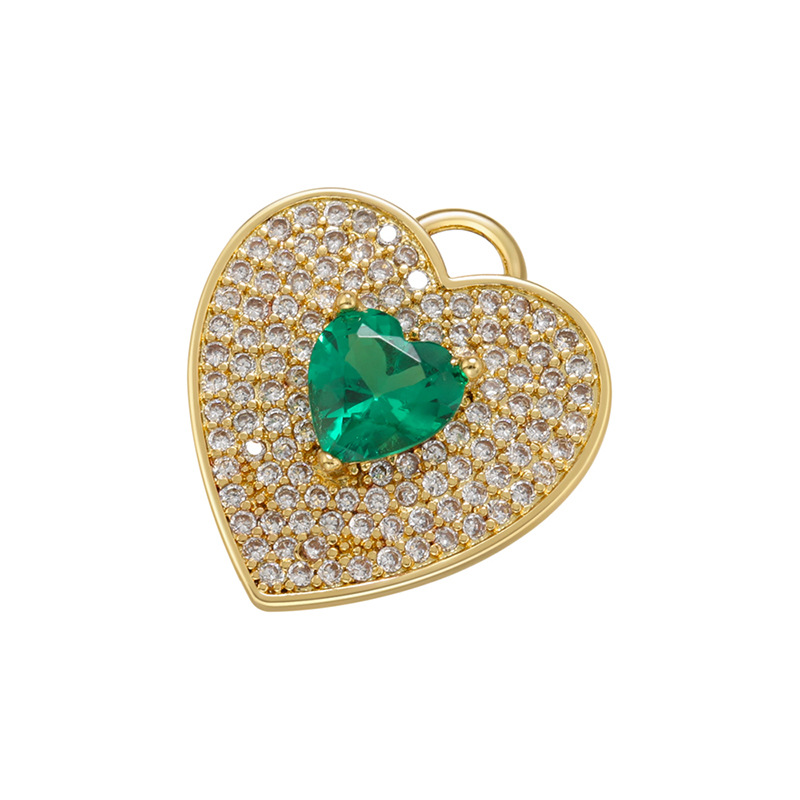 3:golden green diamond