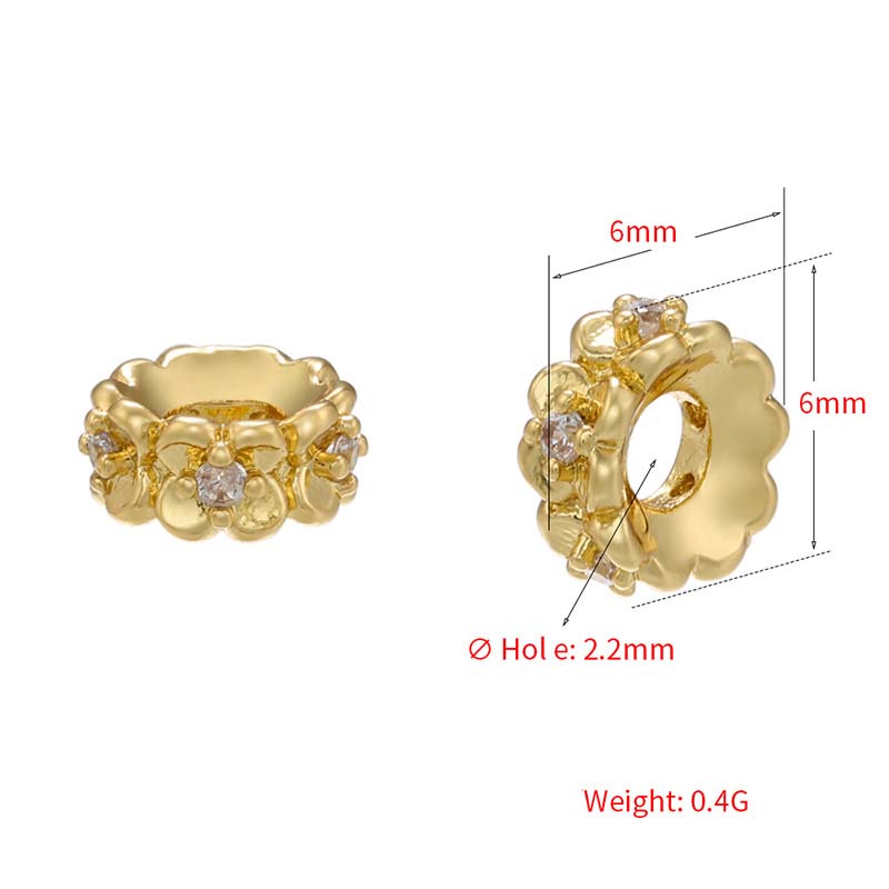 1:Gold 6mm