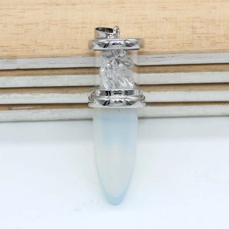10:White crystal