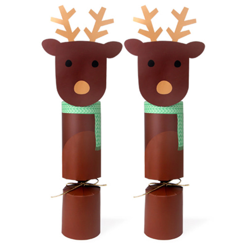 Christmas Elk (including 10 pieces of double-sided bandage/OPP)