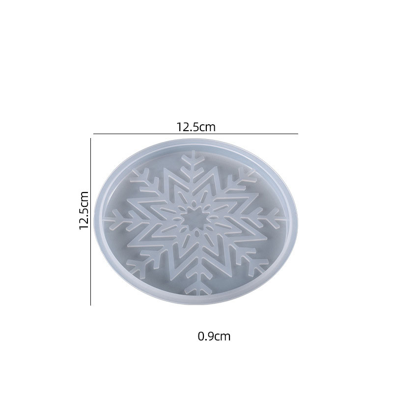 3:Snowflake Coaster Mould