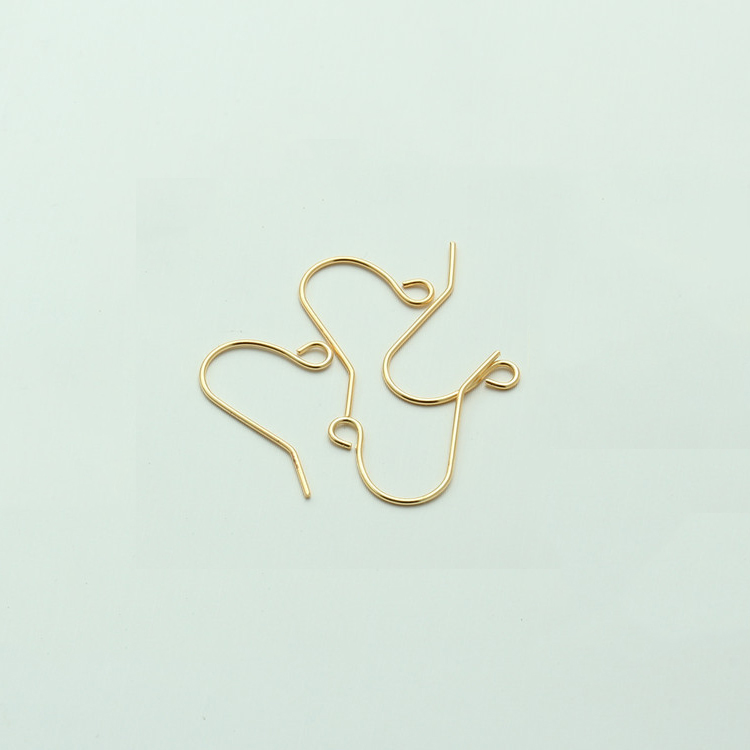 18K Gold U-shaped ear hook