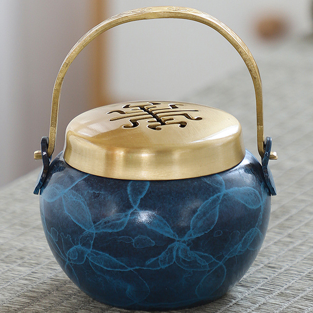 1:Burning blue portable stove with longevity characters