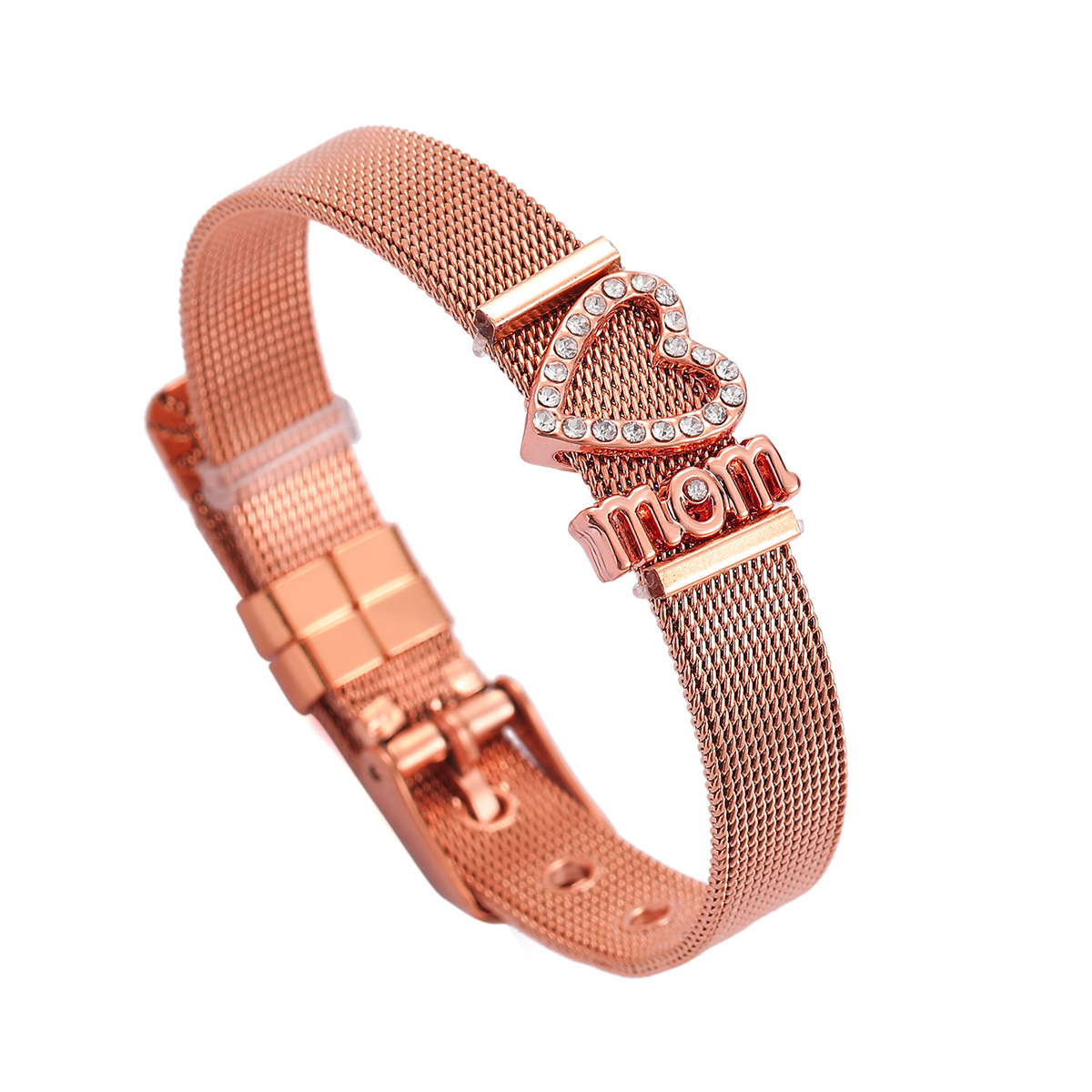 3 real rose gold plated